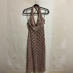 Trina Turk Maxi Dress, Size 0, Multicolored